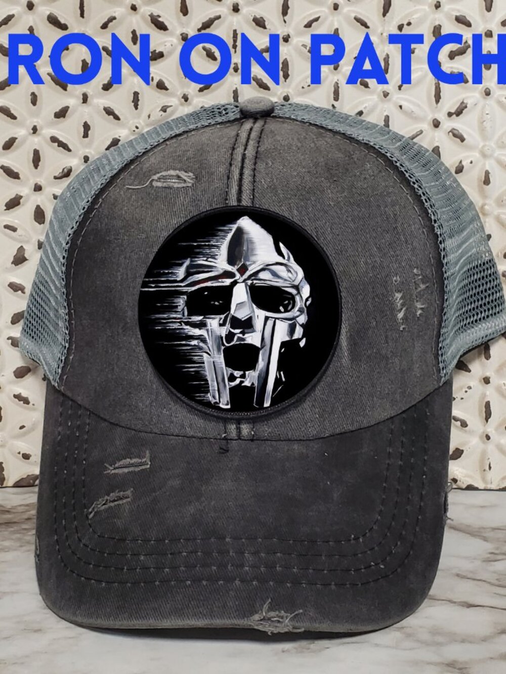 MF DOOM Iron on Patch